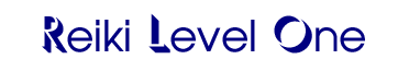 Reiki Level One