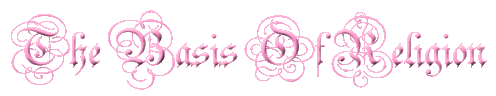 The Basis Of Religion