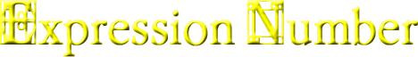 Expression Number