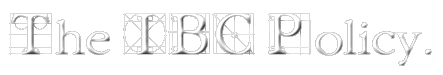 The IBC Policy.