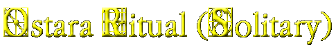 Ostara Ritual (Solitary)