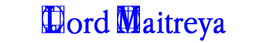 Lord Maitreya