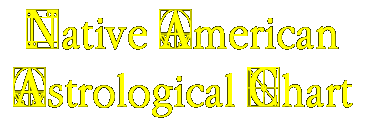 Native American Astrological Chart