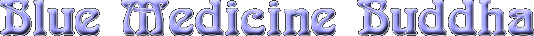 Blue Medicine Buddha