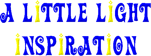 A Little Light inspiration