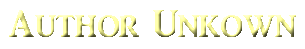 Author Unkown