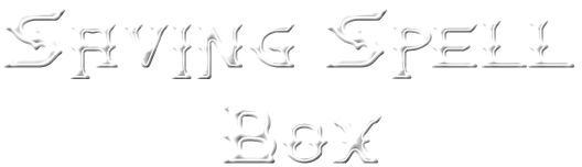 Saving Spell Box