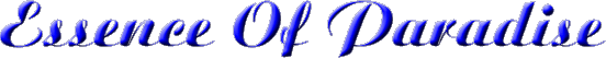 Essence Of Paradise