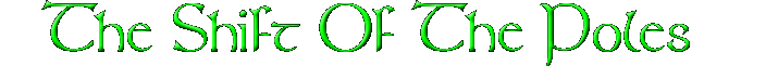 The Shift Of The Poles